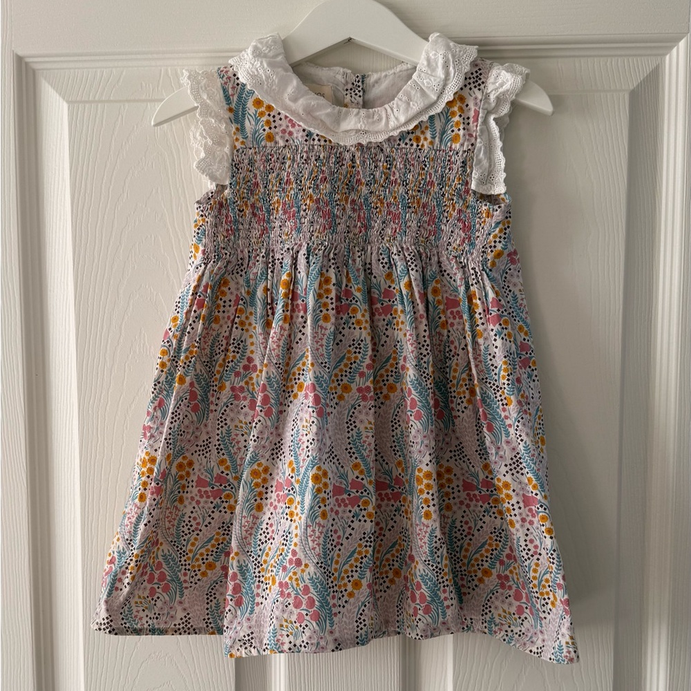 NANOS Girls Dress Liberty Print